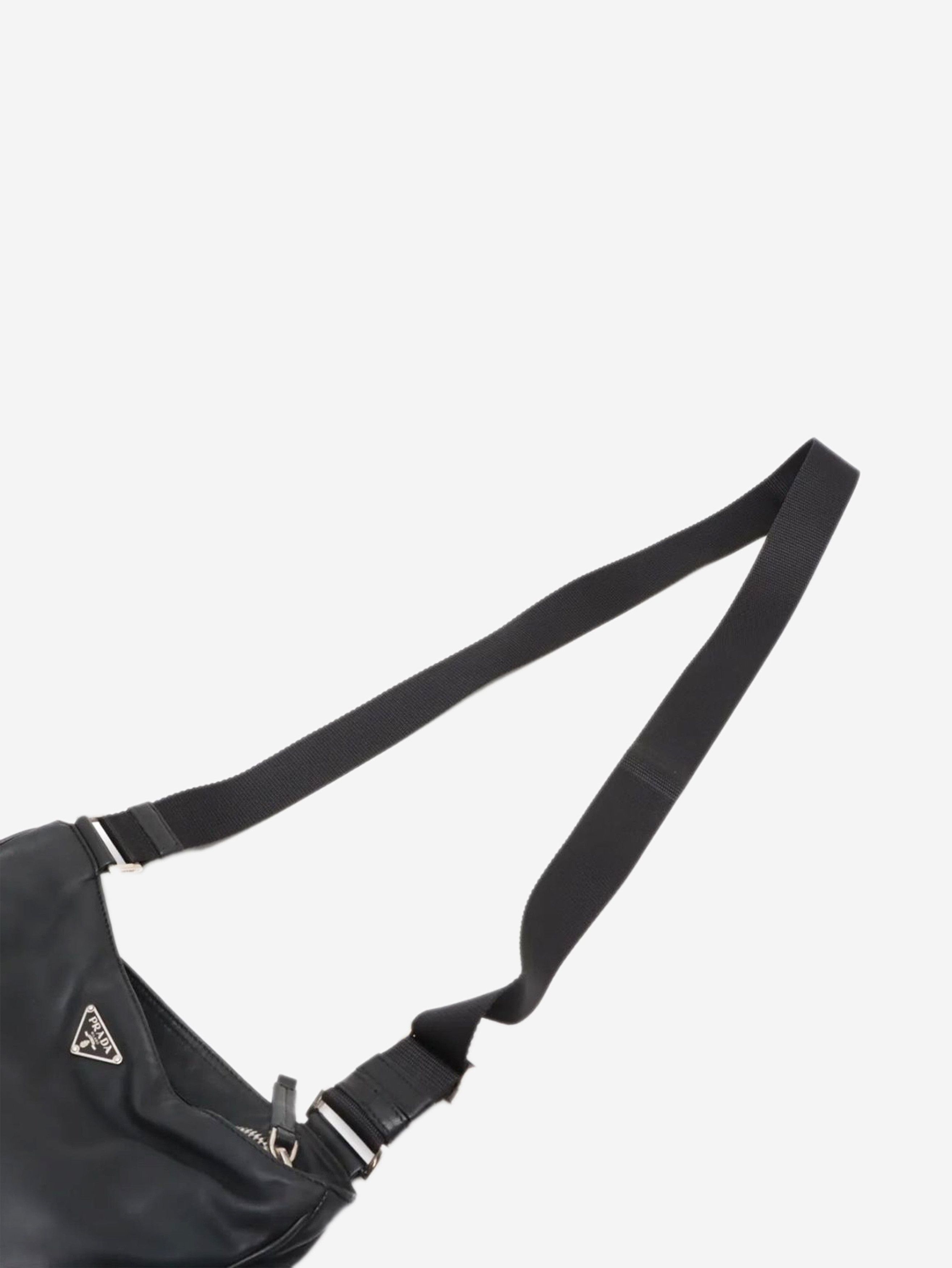 Prada Black leather shoulder bag Size ONE SIZE - 5 Thumbnail