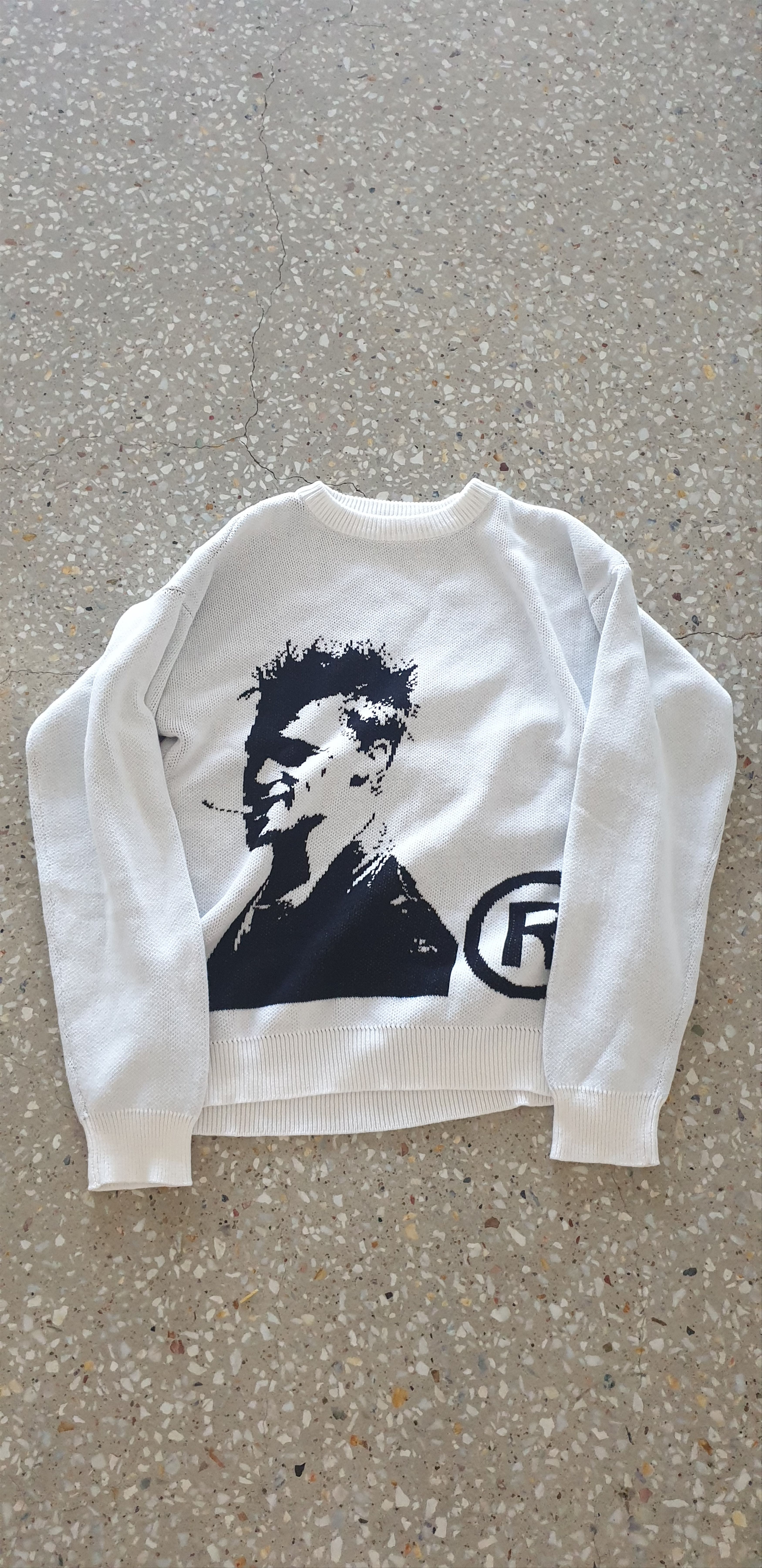 Joy Division Brad Pitt Knitted Sweater by Vizn Size US XL / EU 56 / 4 - 1 Thumbnail