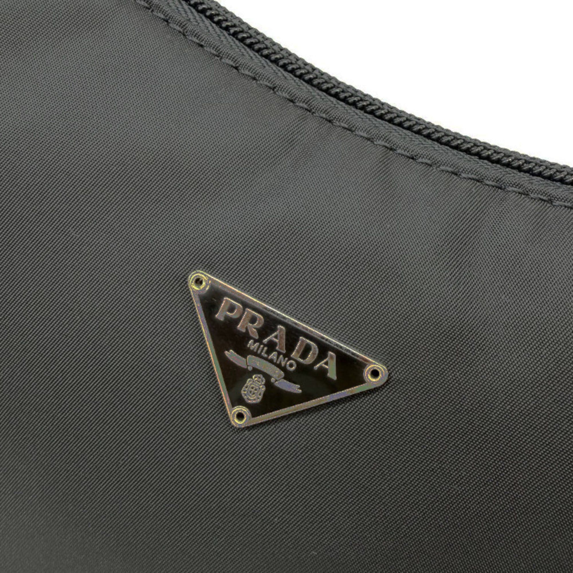Prada Prada Shoulder Bag Mini Nylon Black Handbag Pouch Women's Size ONE SIZE - 11 Thumbnail