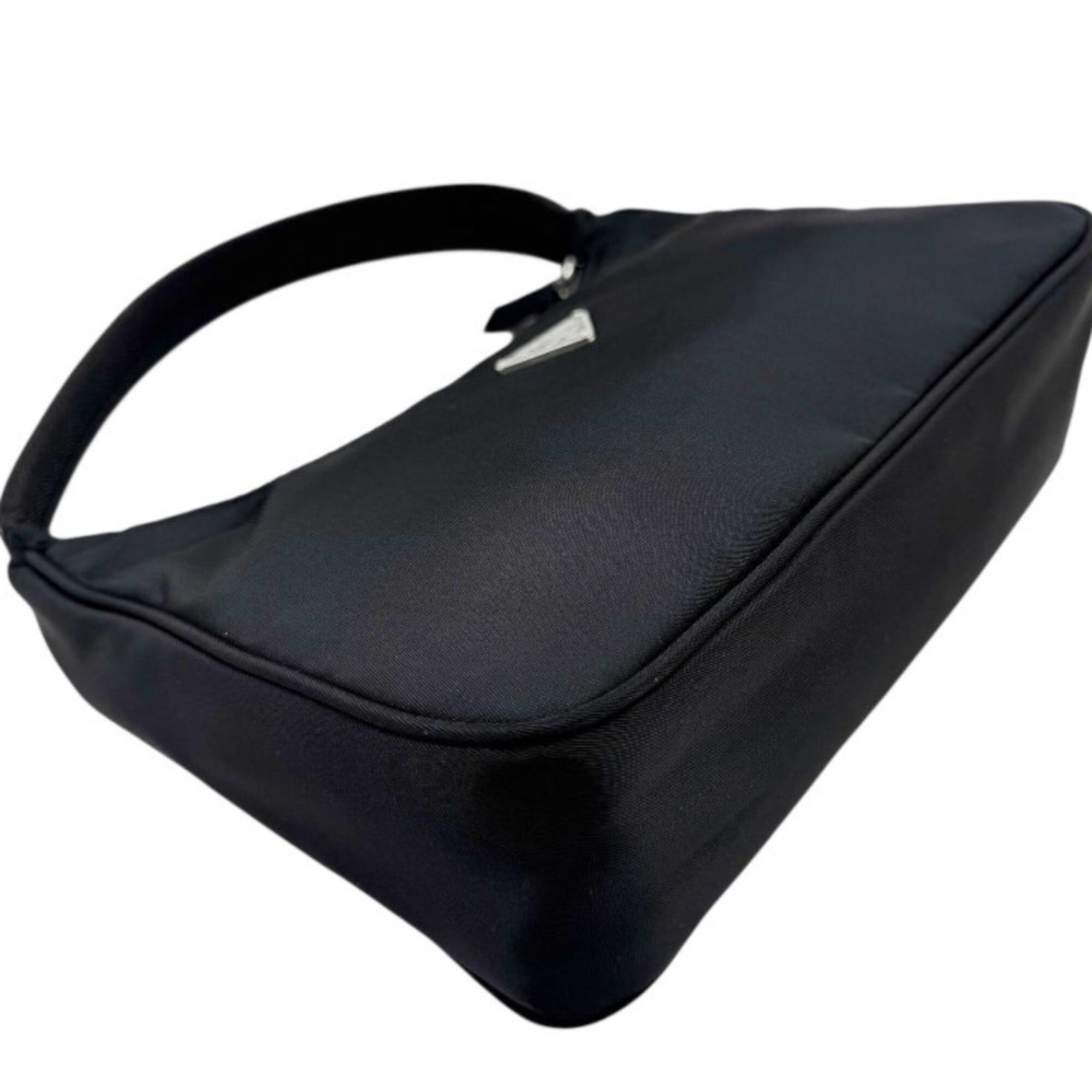 Prada Prada Shoulder Bag Mini Nylon Black Handbag Pouch Women's Size ONE SIZE - 8 Thumbnail