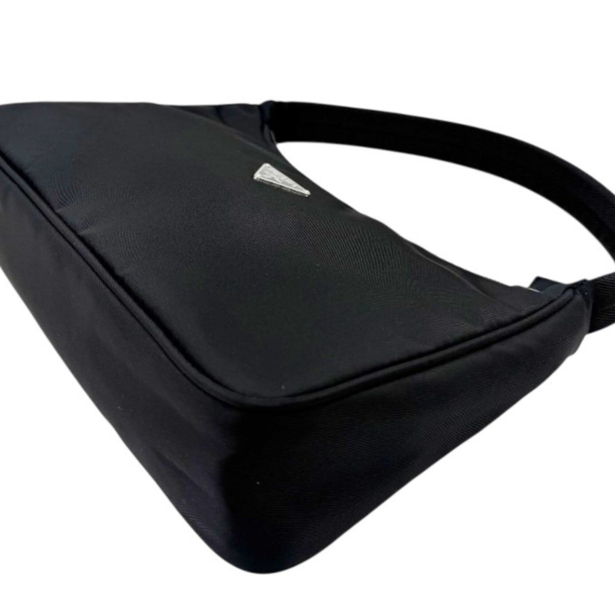 Prada Prada Shoulder Bag Mini Nylon Black Handbag Pouch Women's Size ONE SIZE - 7 Thumbnail