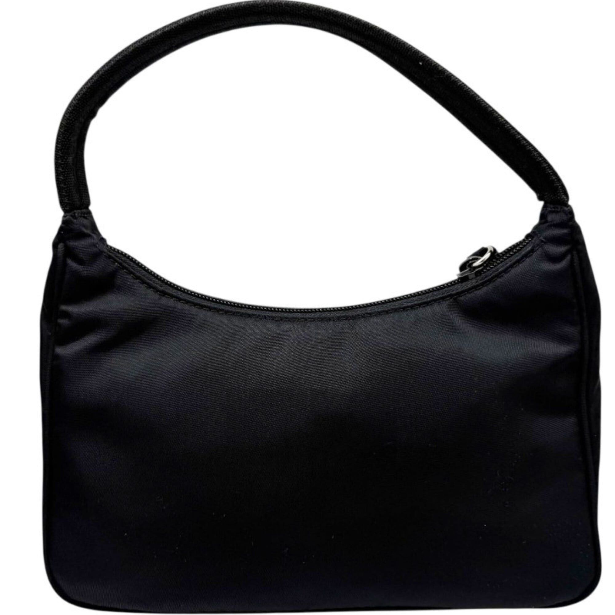 Prada Prada Shoulder Bag Mini Nylon Black Handbag Pouch Women's Size ONE SIZE - 2 Thumbnail