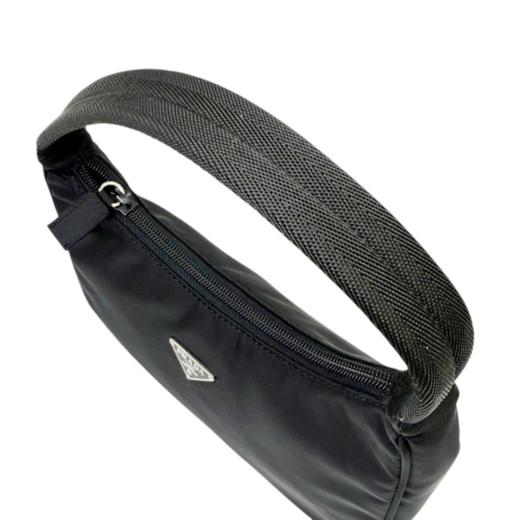Prada Prada Shoulder Bag Mini Nylon Black Handbag Pouch Women's Size ONE SIZE - 9 Thumbnail