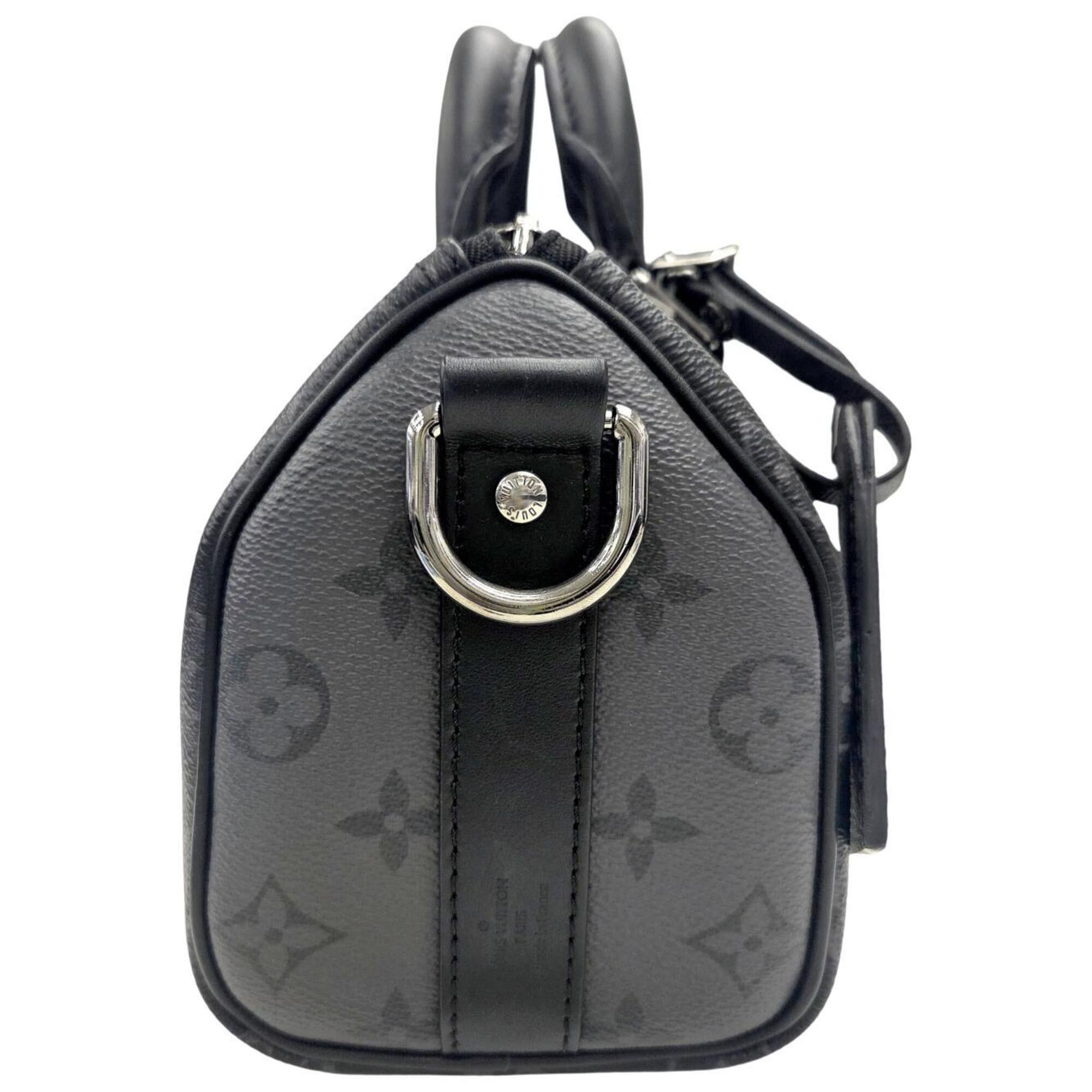 Louis Vuitton LOUIS VUITTON M46271 Keepall Bandoulière 25 Monogram Eclipse Shoulder Bag Boston for Men and Women Size ONE SIZE - 4 Thumbnail