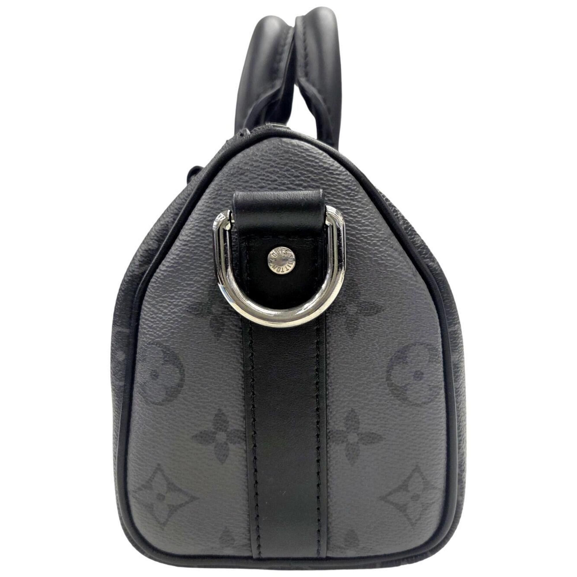 Louis Vuitton LOUIS VUITTON M46271 Keepall Bandoulière 25 Monogram Eclipse Shoulder Bag Boston for Men and Women Size ONE SIZE - 3 Thumbnail