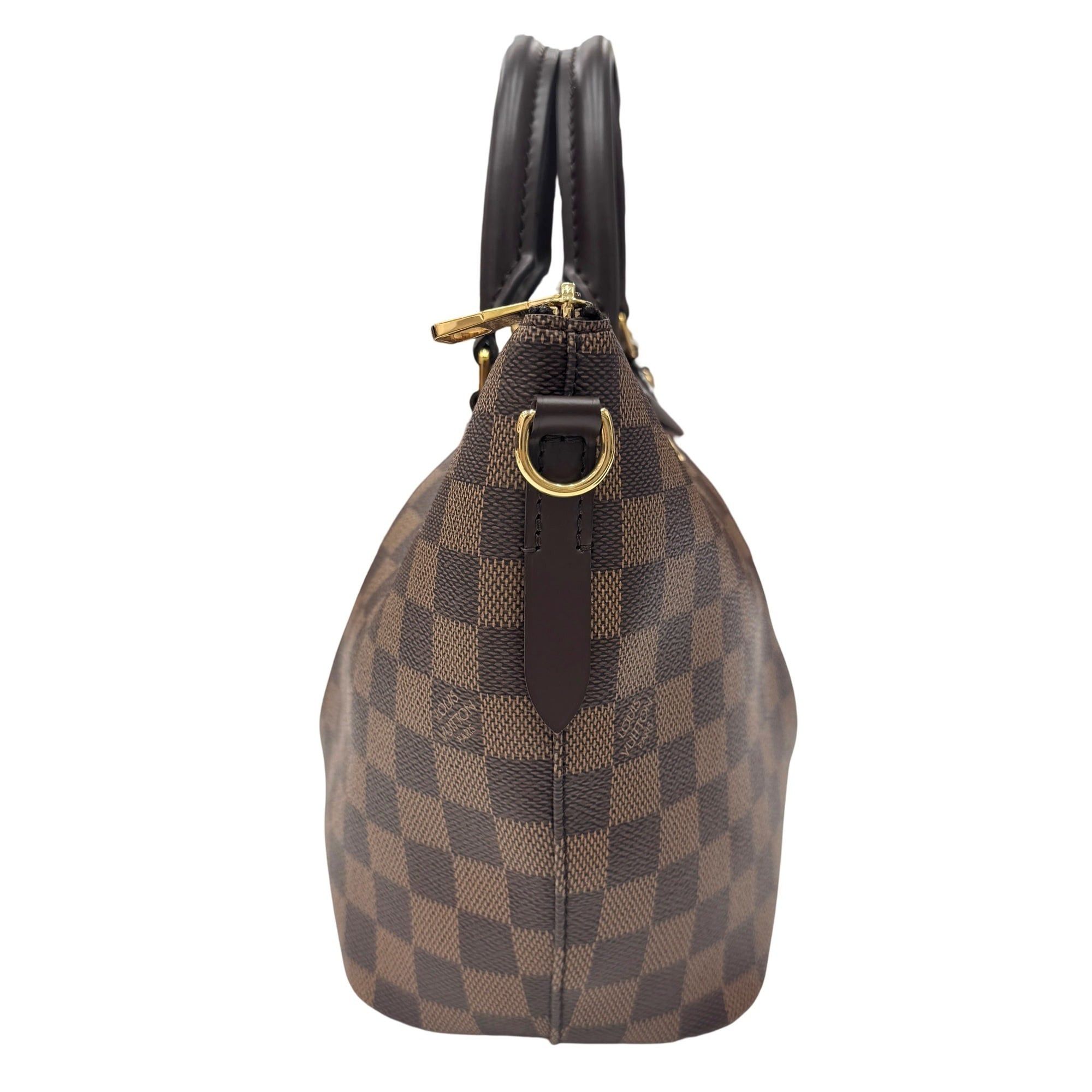 Louis Vuitton LOUIS VUITTON Siena PM Damier N41545 TJ4185 Handbag Shoulder Bag Leather Brown Women's Size ONE SIZE - 4 Thumbnail