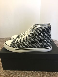 Men's Vetements High Top Sneakers