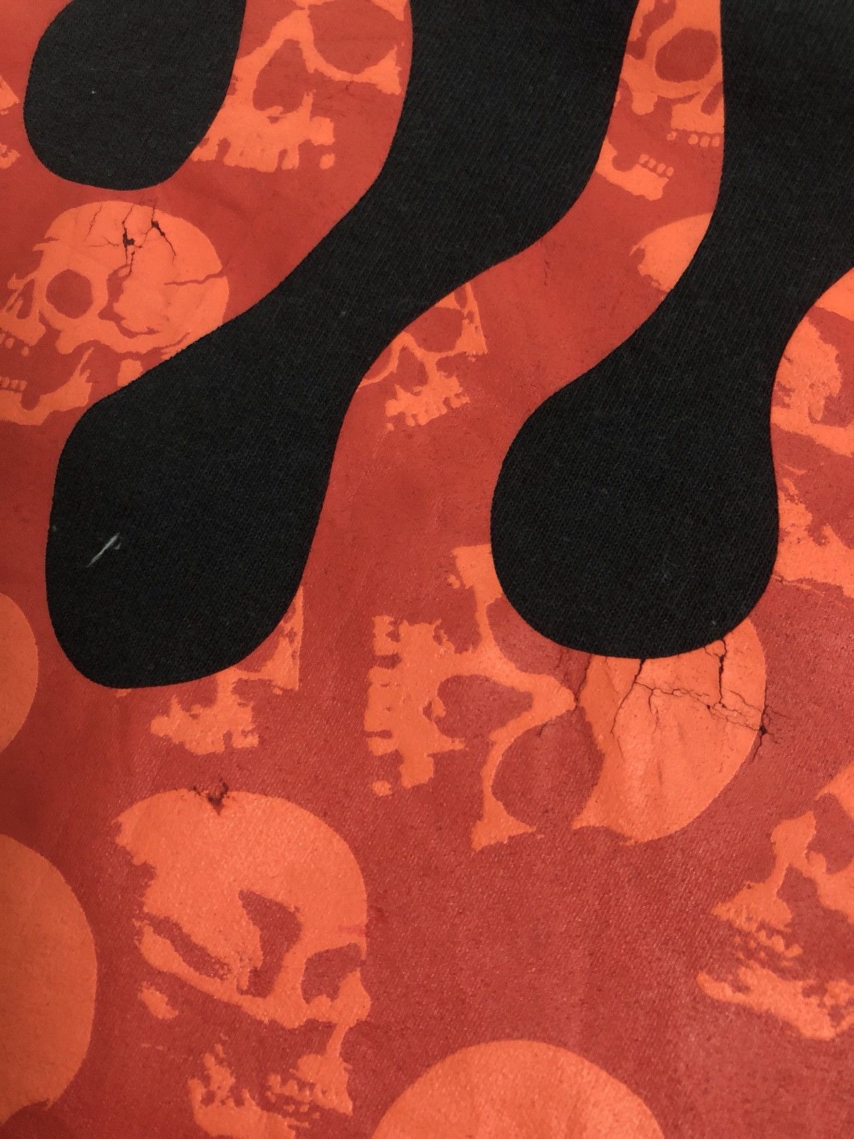 Vintage Vintage Cream Soda Rock & Roll Flame 🔥 Skull 💀 Size US S / EU 44-46 / 1 - 8 Thumbnail
