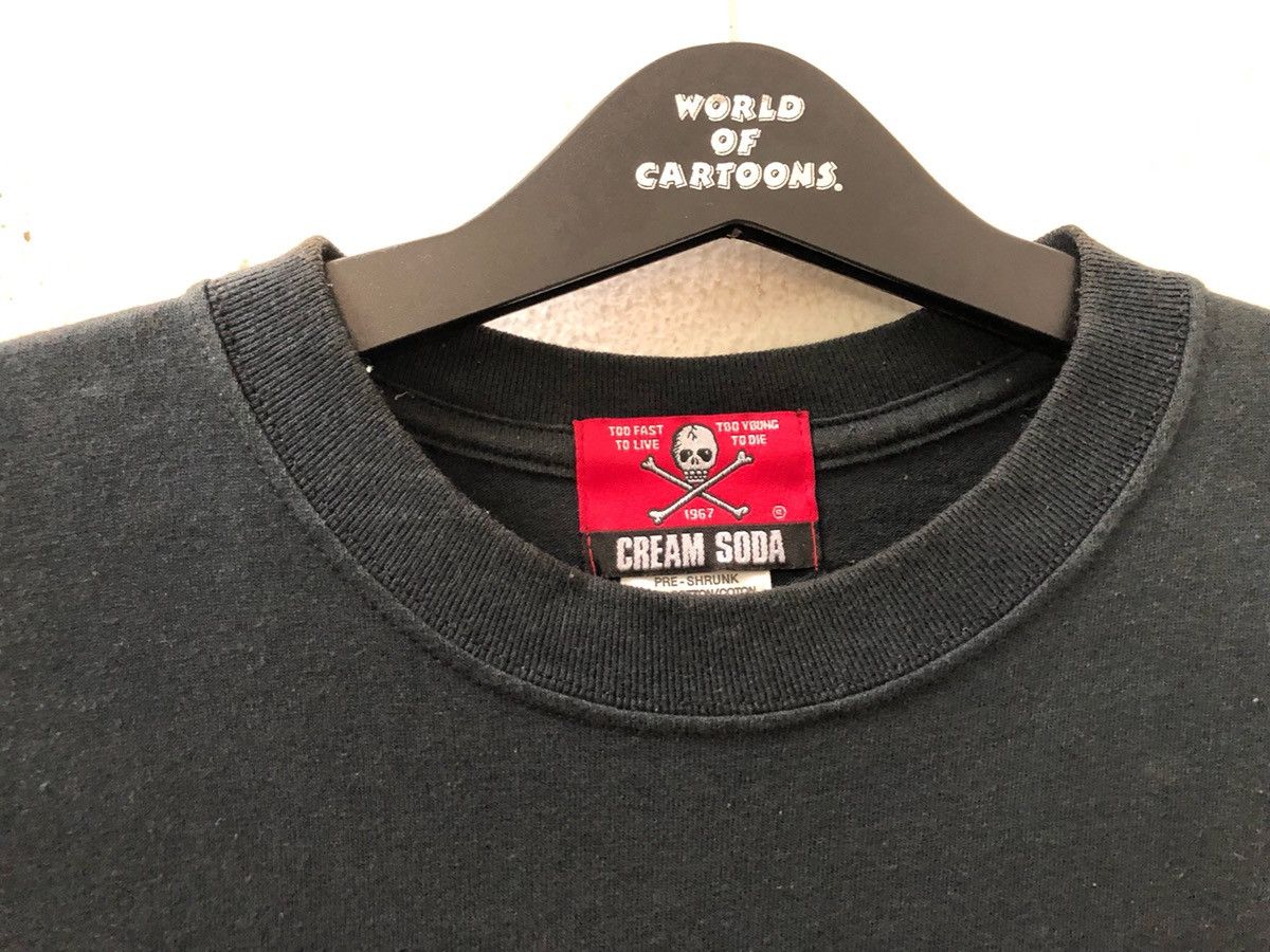 Vintage Vintage Cream Soda Rock & Roll Flame 🔥 Skull 💀 Size US S / EU 44-46 / 1 - 5 Thumbnail