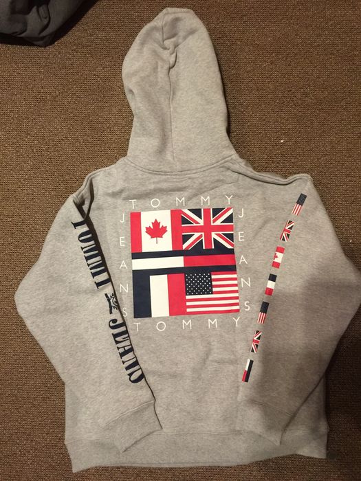 Tommy Jeans Tommy Hilfiger Jeans 90s Capsule Flags Hoodie Grailed