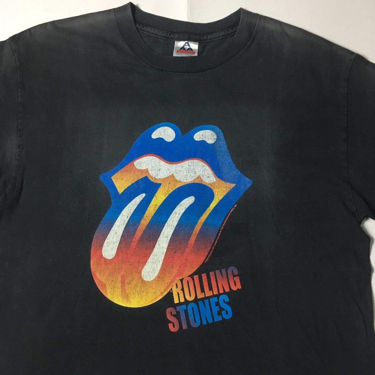 Band Tees × The Rolling Stones × Vintage Vintage Rolling Stones Faded Tee Size US M / EU 48-50 / 2 - 2 Thumbnail