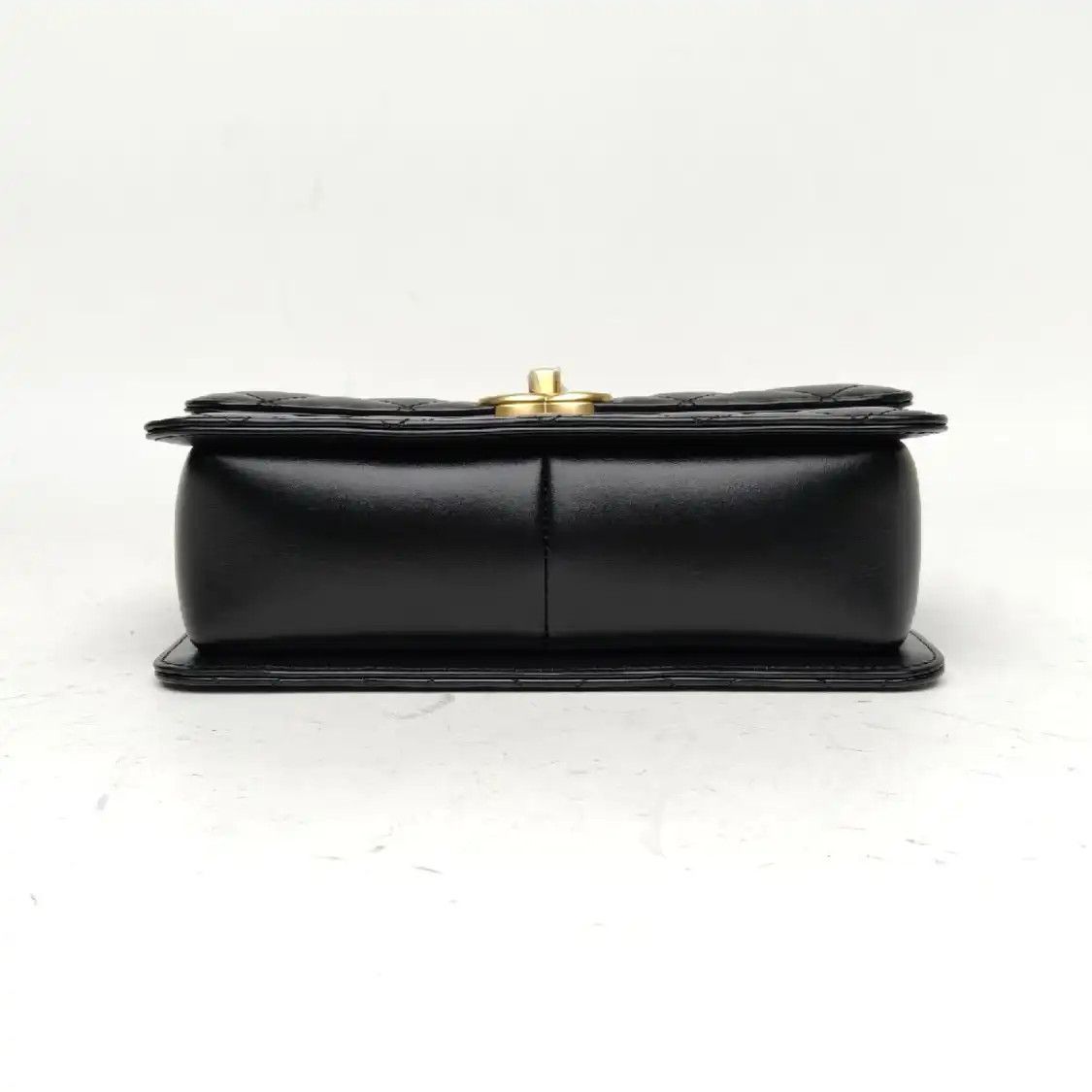 Chanel CHANEL CLASSIC FLAP black cowhide leather crossbody bag gold hardware Size ONE SIZE - 5 Thumbnail