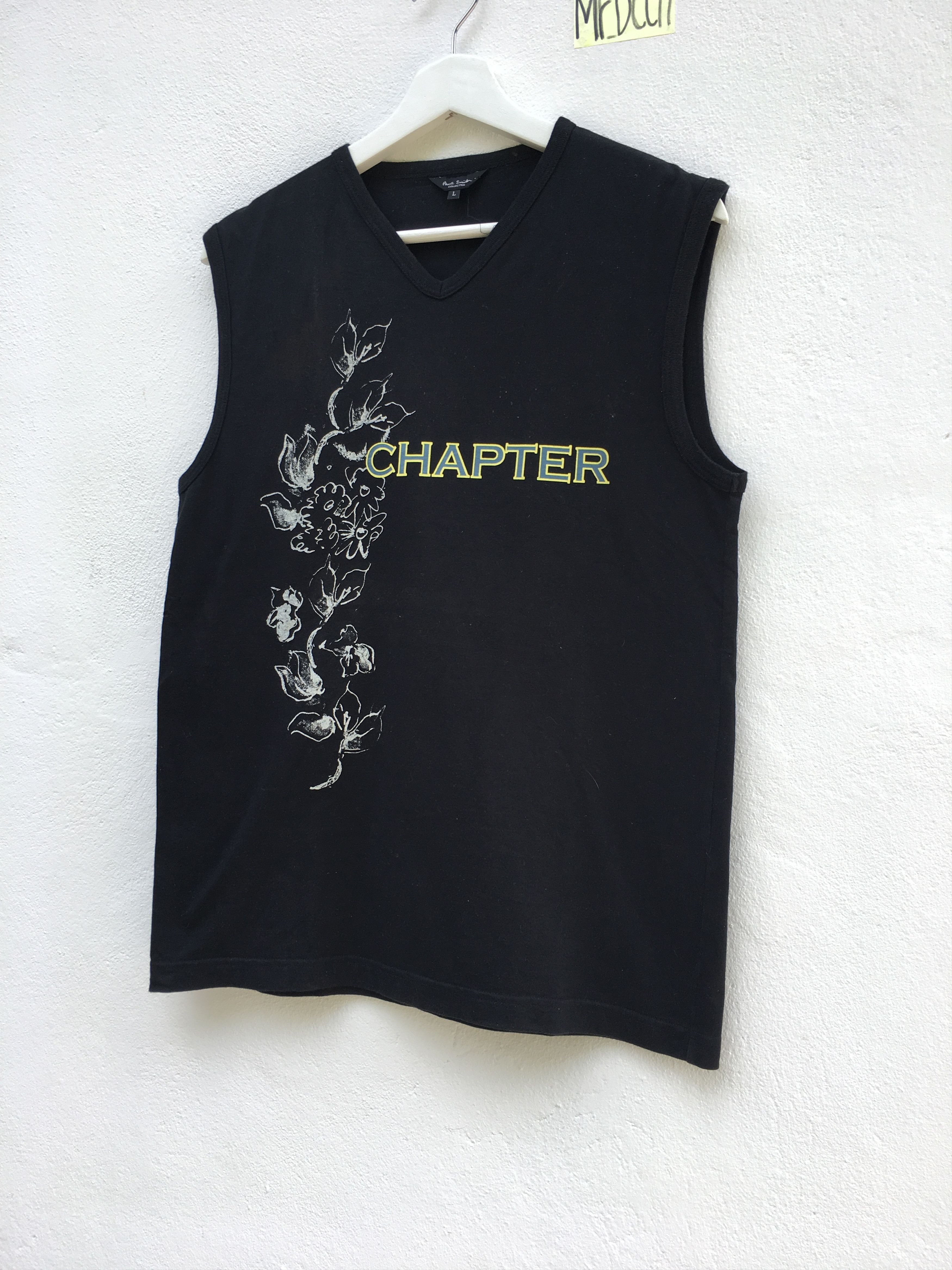 Paul Smith Vintage 90's PAUL SMITH Black Sleeveless Size US S / EU 44-46 / 1 - 3 Thumbnail