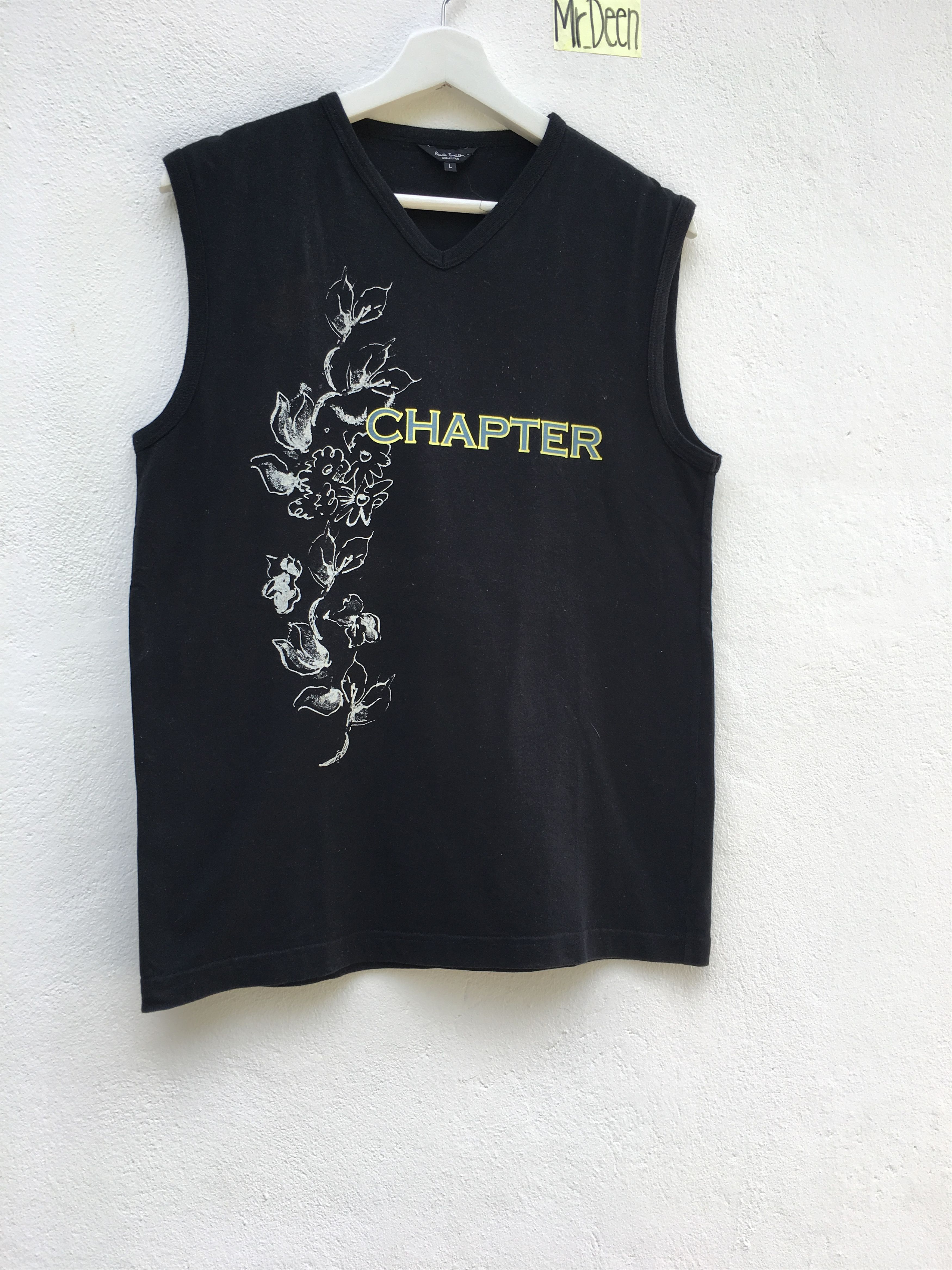 Paul Smith Vintage 90's PAUL SMITH Black Sleeveless Size US S / EU 44-46 / 1 - 2 Thumbnail