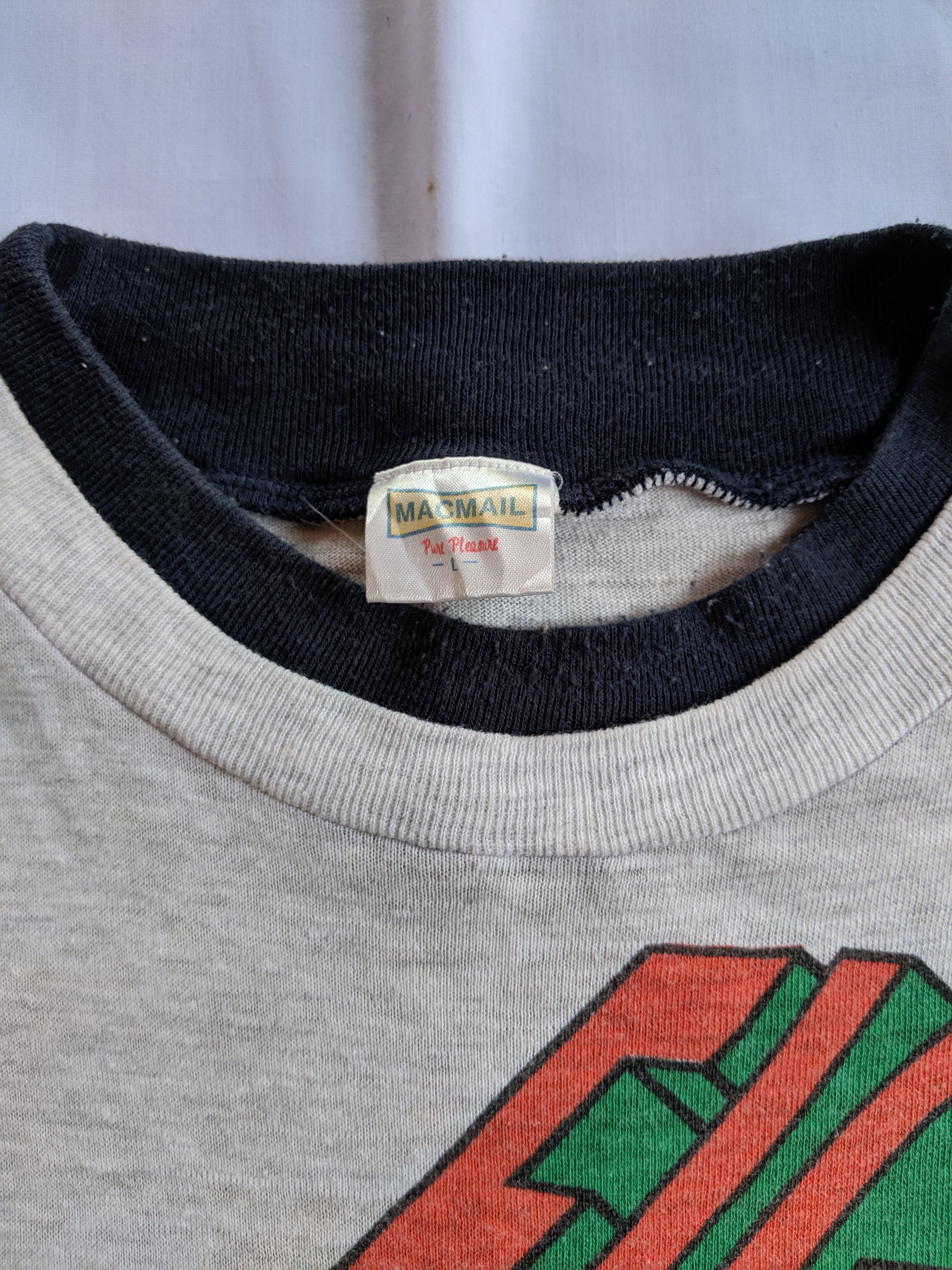 Marvel Comics × Vintage vintage 90s Lucky punch fighter big print bothside logo Size US L / EU 52-54 / 3 - 2 Thumbnail