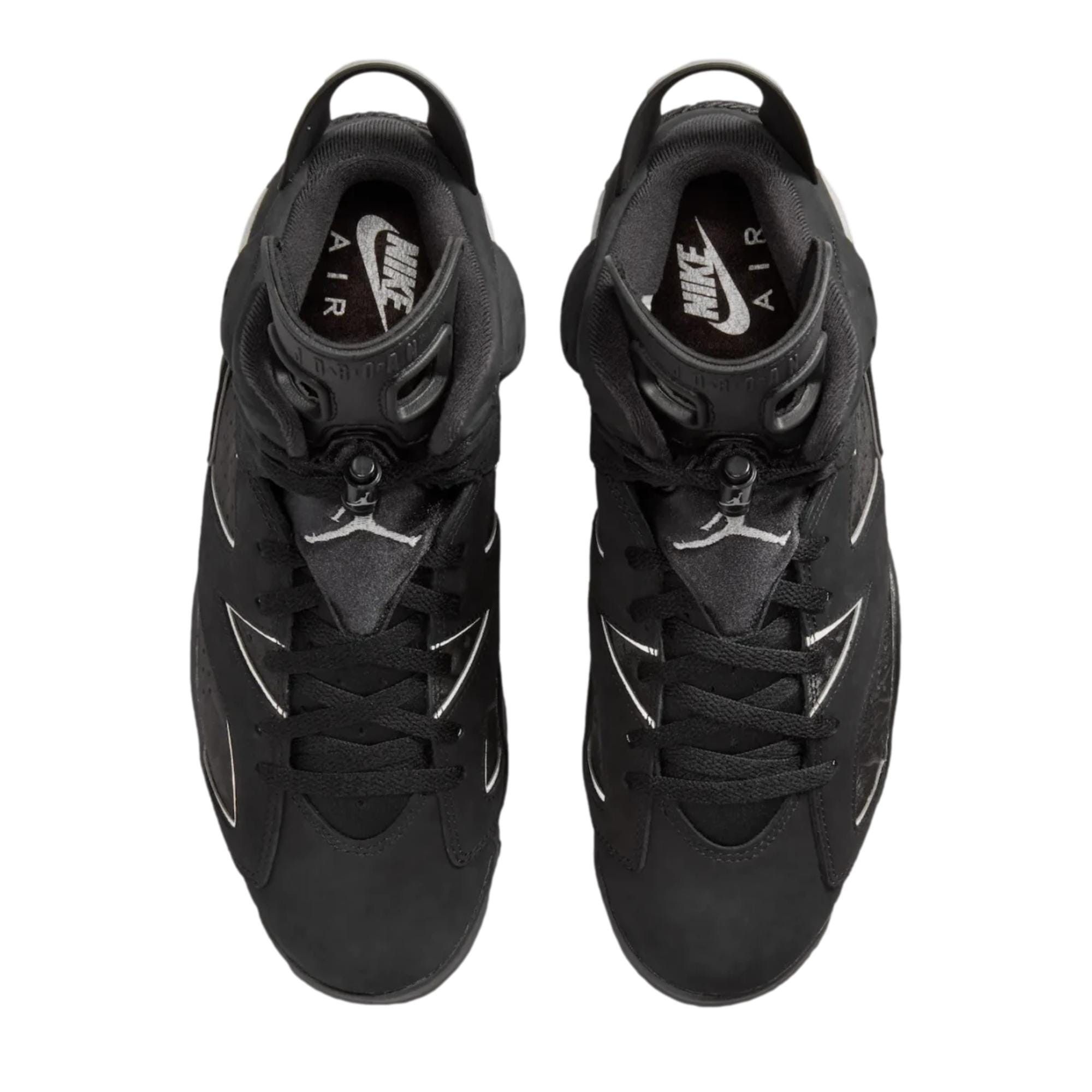 Nike Air Jordan 6 Retro Black / Reflect Silver - Black IR2266-010 Size US 12 / EU 45 - 3 Thumbnail