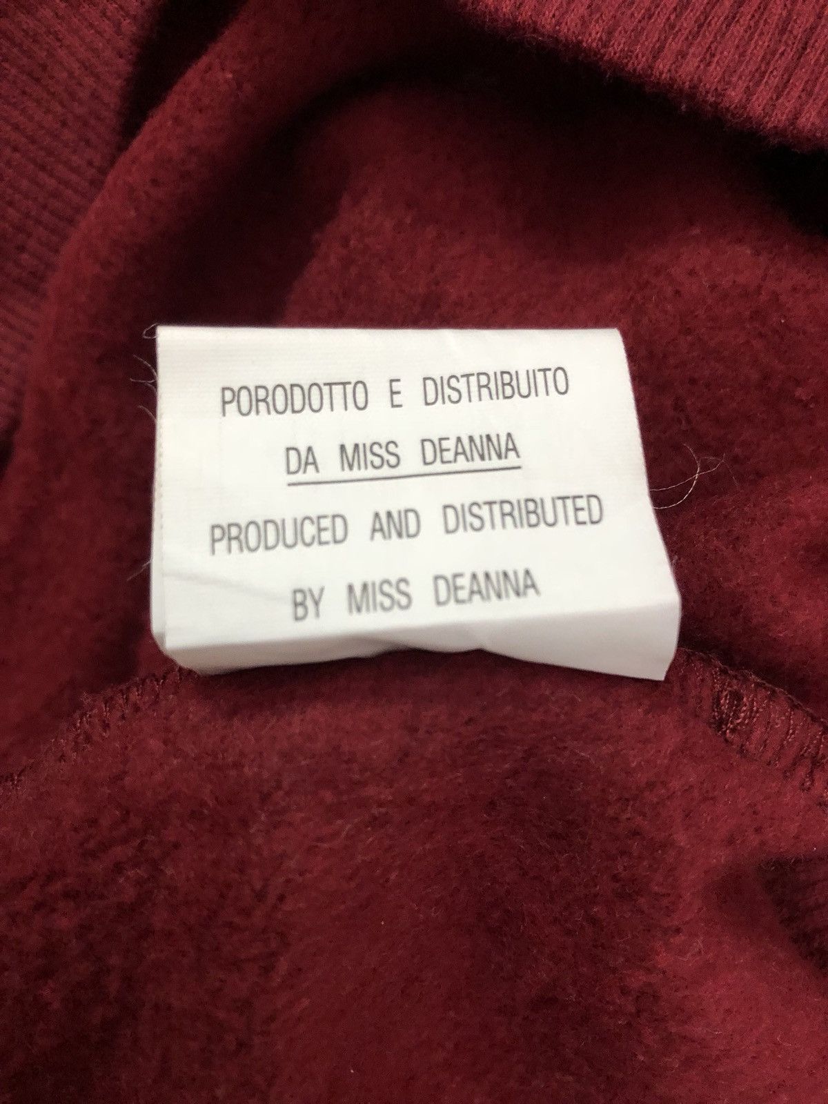 Trussardi TRUSSARDI MAGLIE Embroidery Spell Out Miss Deanna Sweatshirt Size US M / EU 48-50 / 2 - 8 Thumbnail