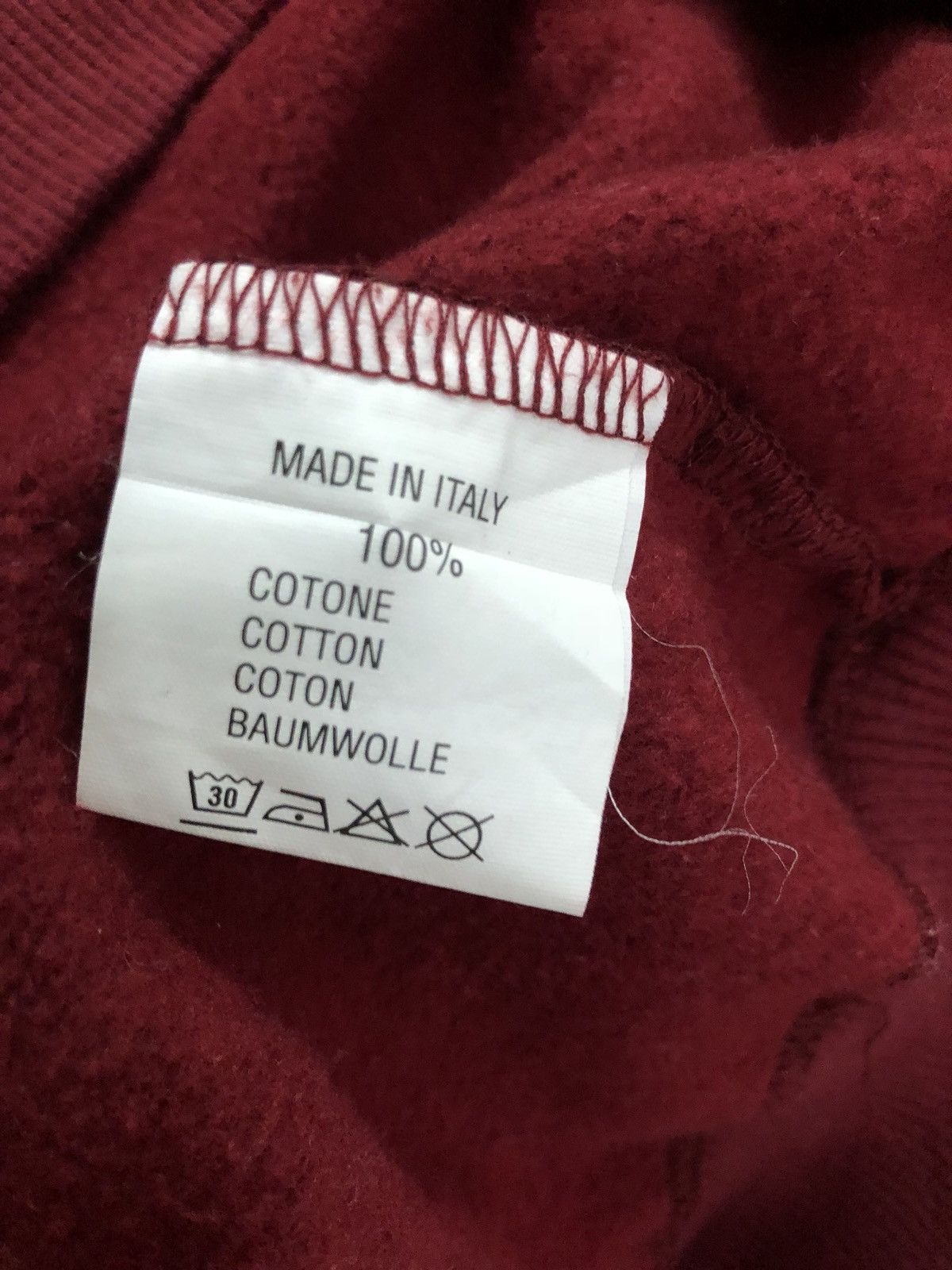 Trussardi TRUSSARDI MAGLIE Embroidery Spell Out Miss Deanna Sweatshirt Size US M / EU 48-50 / 2 - 7 Thumbnail