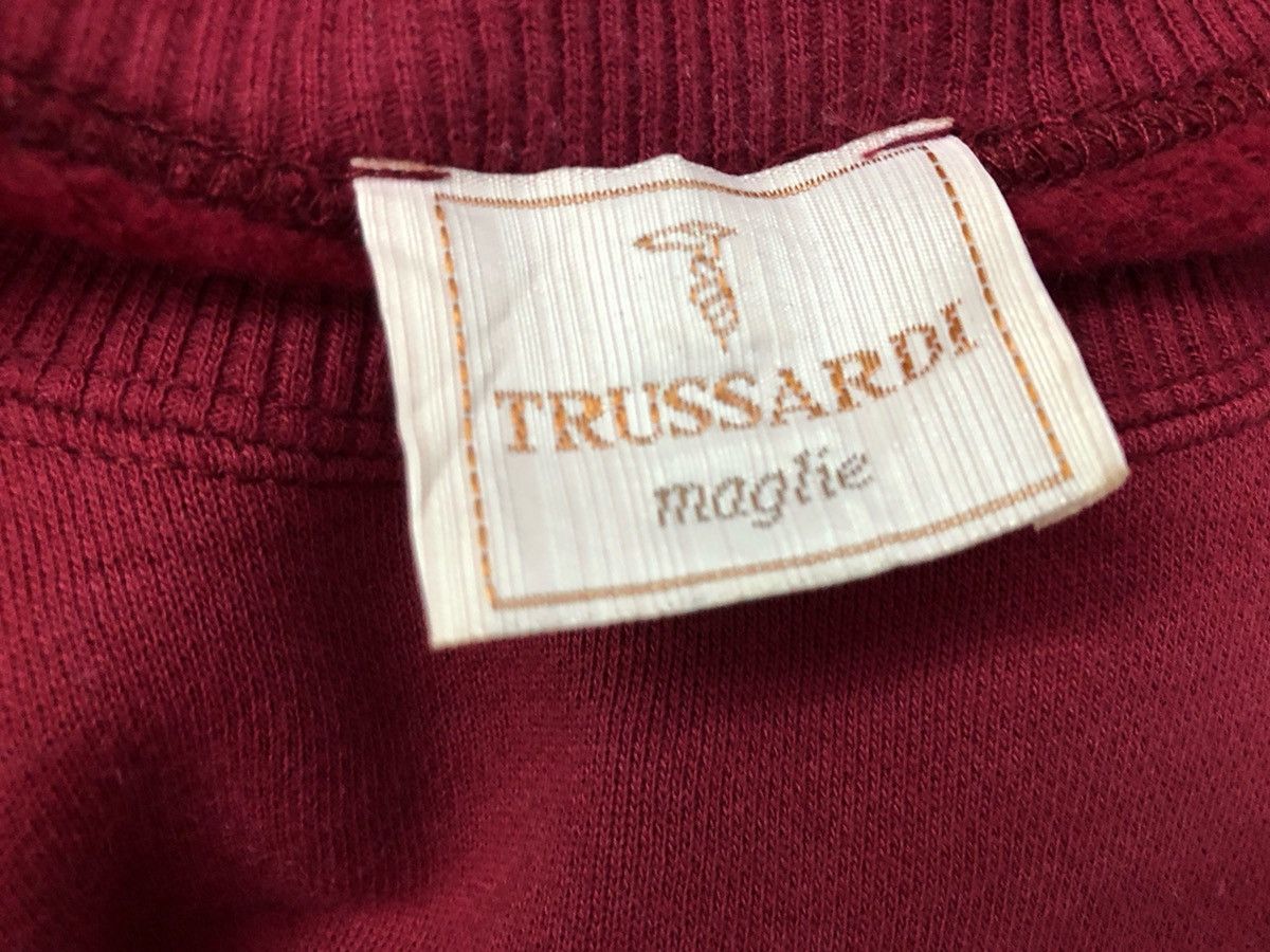 Trussardi TRUSSARDI MAGLIE Embroidery Spell Out Miss Deanna Sweatshirt Size US M / EU 48-50 / 2 - 6 Thumbnail