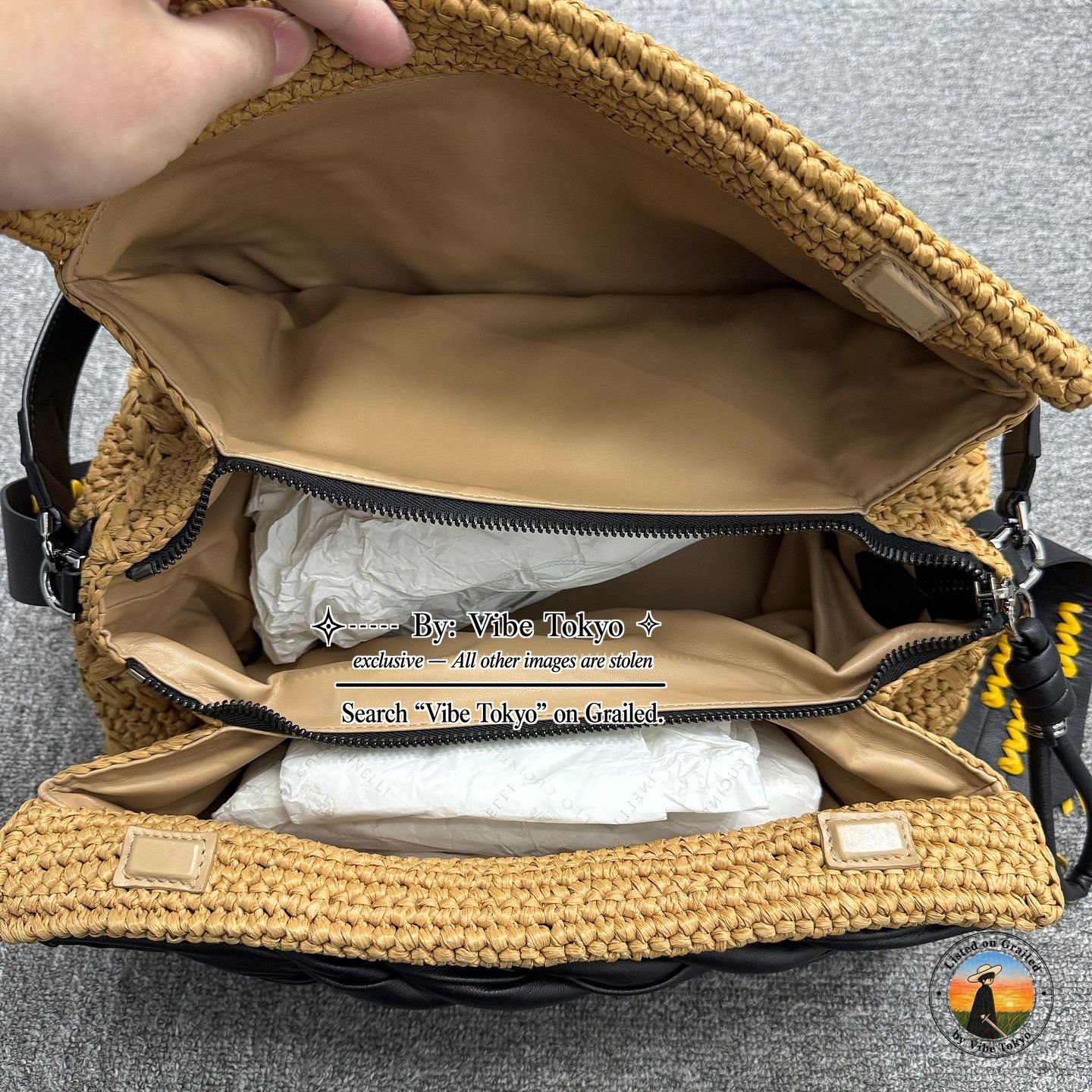 Givenchy Givenchy Raffia Handle Bag Size ONE SIZE - 4 Thumbnail