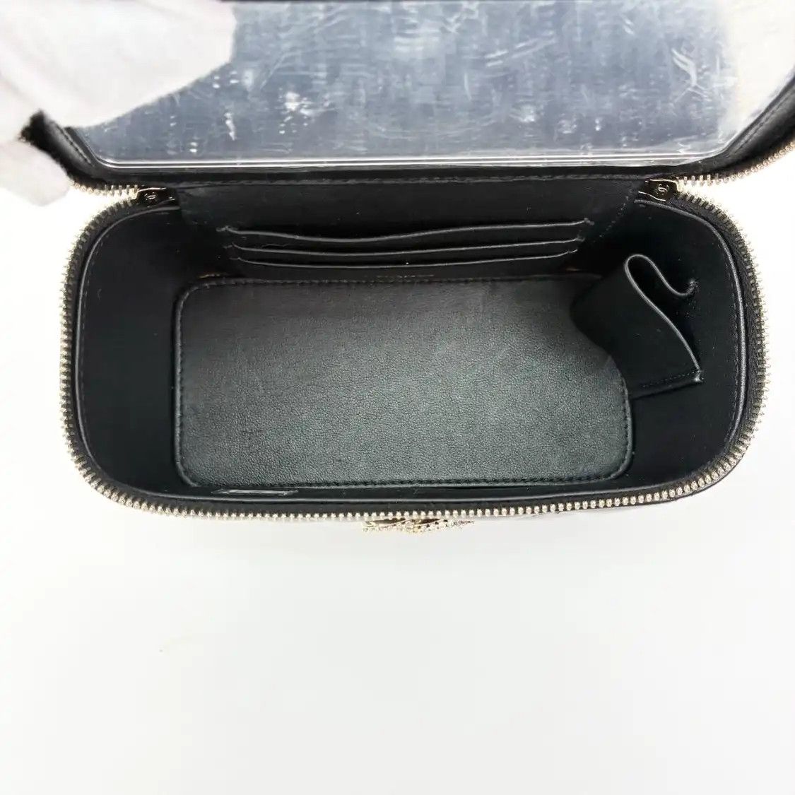 Chanel CHANEL box bag black sheepskin quilted shoulder bag gold hardware Size ONE SIZE - 6 Thumbnail