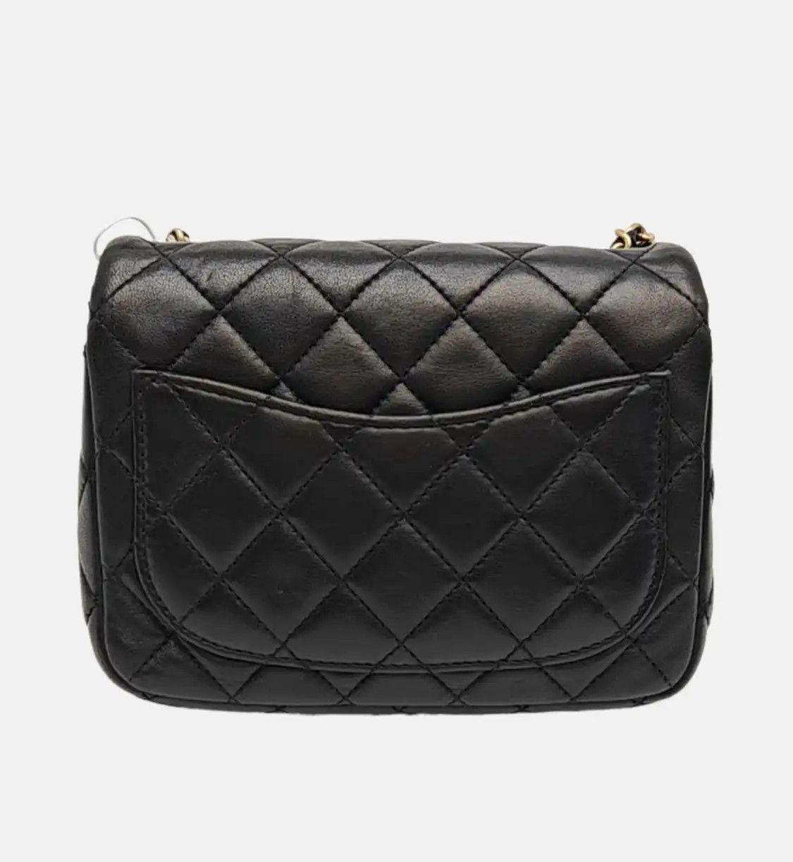 Chanel CHANEL CLASSIC FLAP mini black sheepskin quilted flap bag chain bag shoulder han Size ONE SIZE - 5 Thumbnail