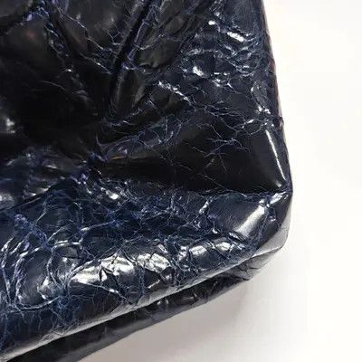 Chanel CHANEL tote bag navy blue cowhide leather quilted shoulder bag handbag silver ha Size ONE SIZE - 11 Thumbnail
