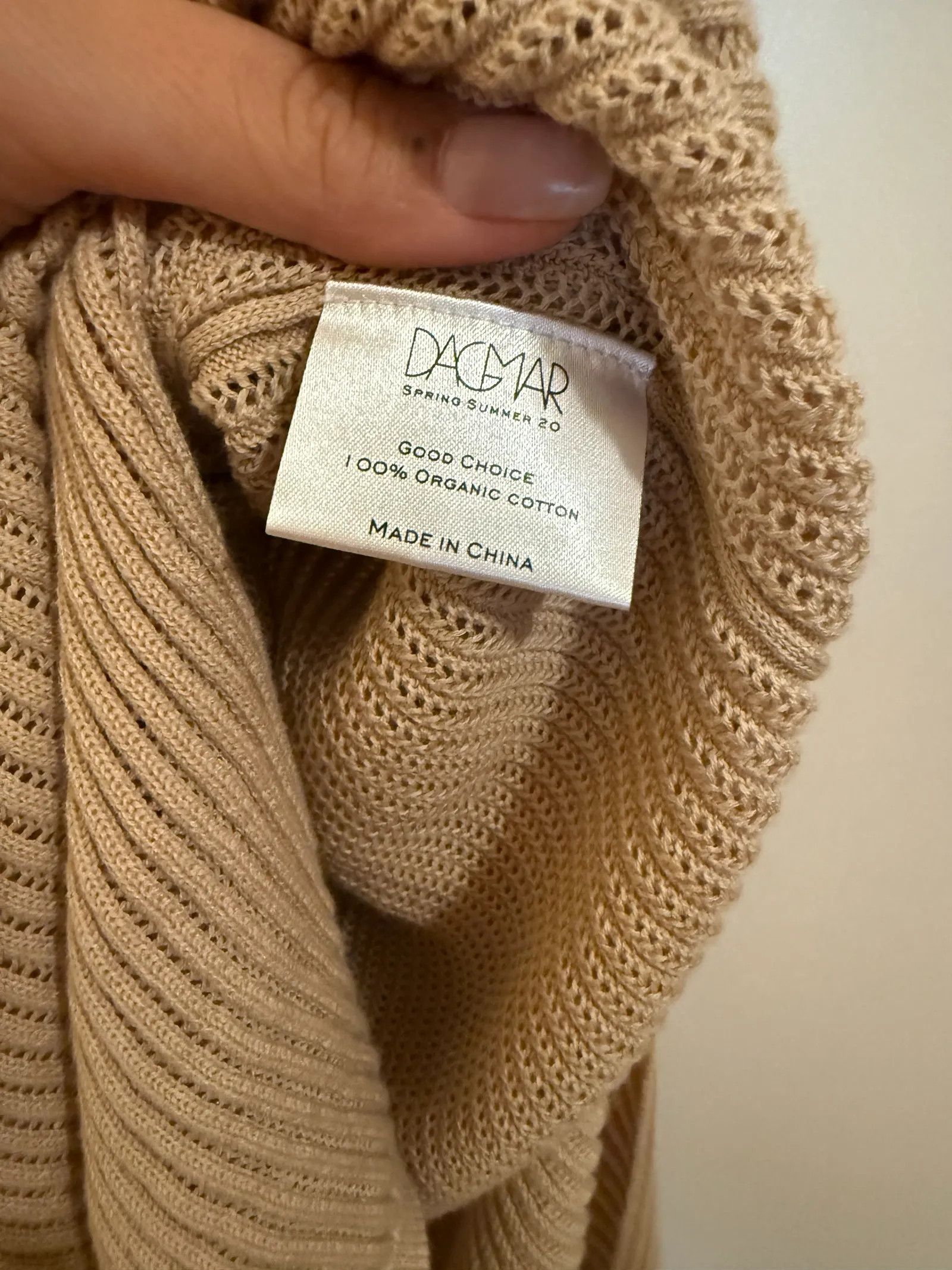 Dagmar Bridget Dress in Beige, Women's — image 3 of 4