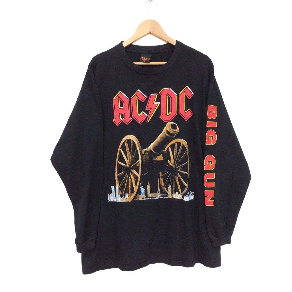 Vintage Rare 1993 BIG Gun ACDC Vintage not iron maiden metallica | Grailed