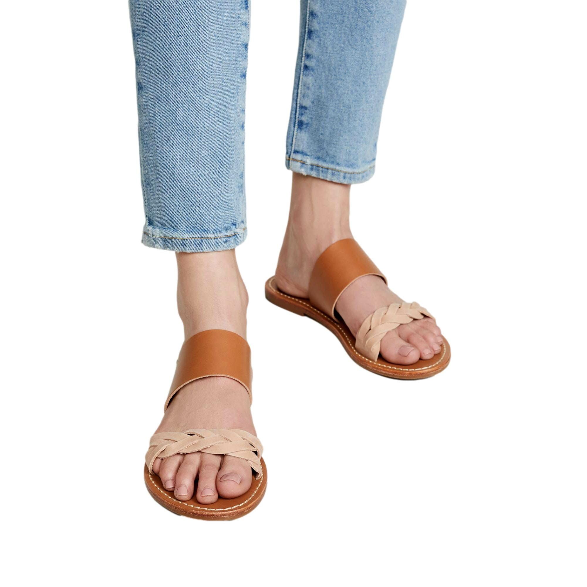 Braided Slide Sandal Vachetta Fbss1600-282 in Brown, Women's (Size 5.5) — image 4 of 4