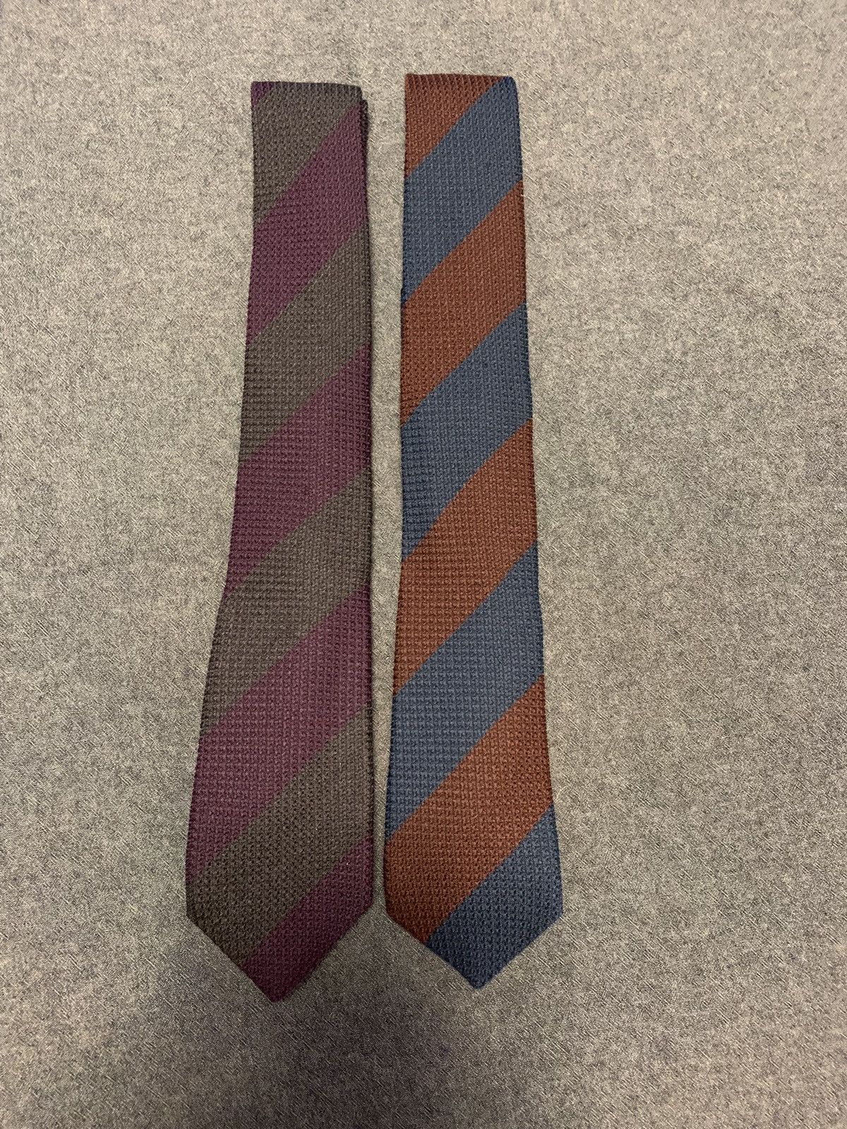 Burberry Rare Original Burberry Handmade Ties (New) Size ONE SIZE - 2 Thumbnail