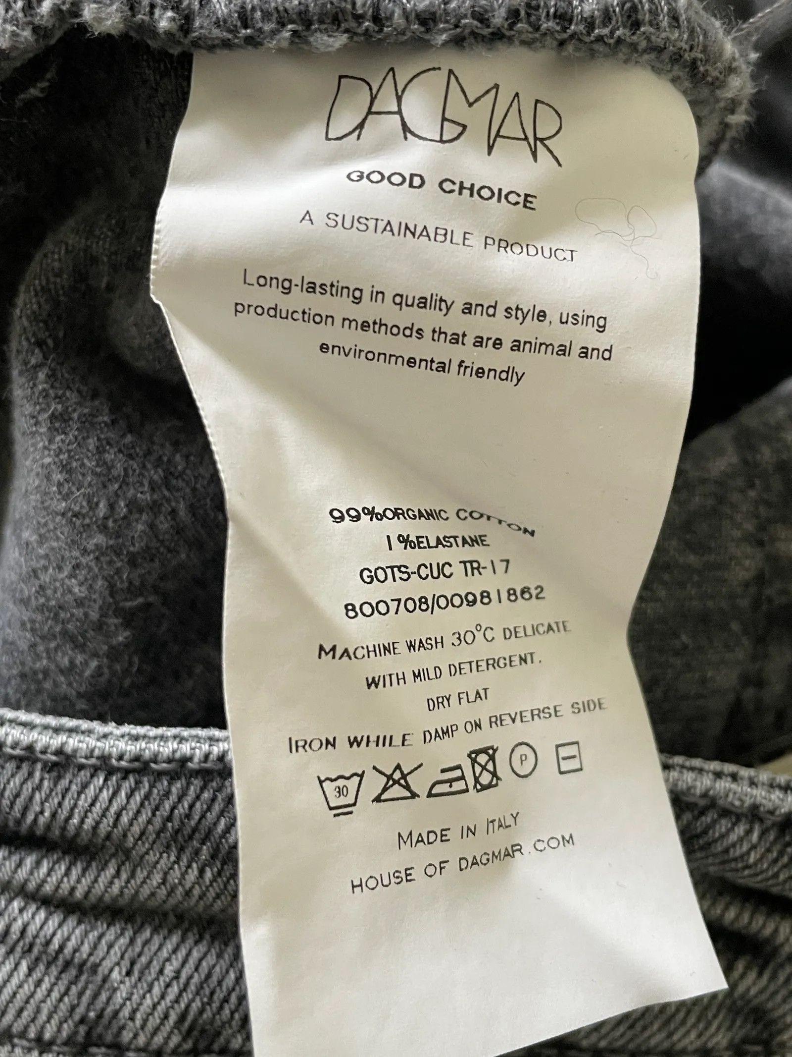 Dagmar Reese Jeans in Gray, Women's (Size 25) — image 3 of 4