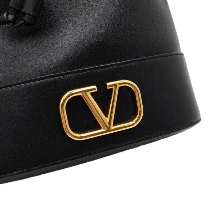 Valentino VLogo Signature Mini Bucket Bag Black Size ONE SIZE - 10 Thumbnail