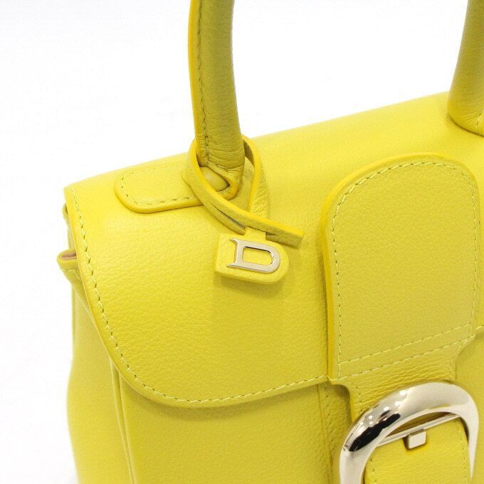 Delvaux Brillant Mini Shoulder Bag in Mimosa Color Size ONE SIZE - 9 Thumbnail