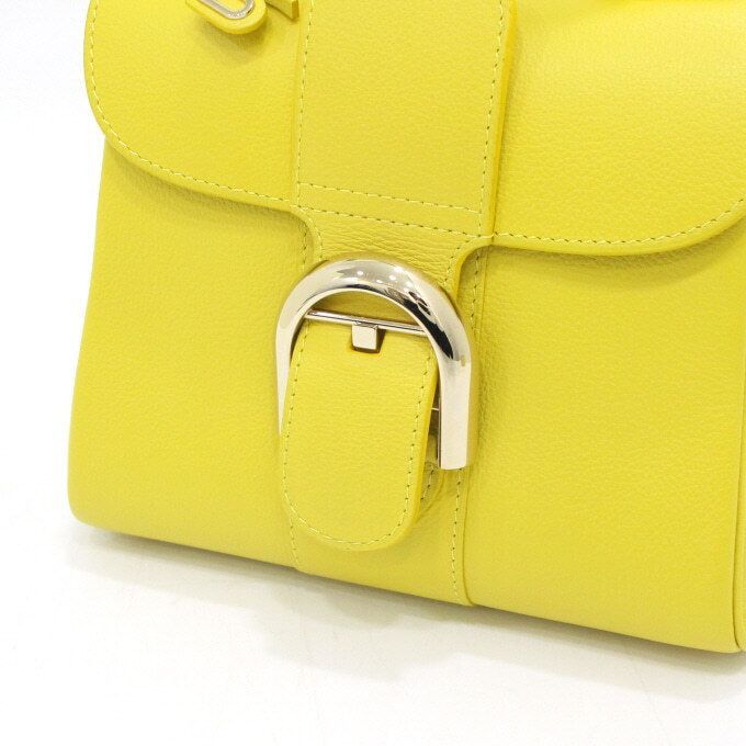 Delvaux Brillant Mini Shoulder Bag in Mimosa Color Size ONE SIZE - 10 Thumbnail