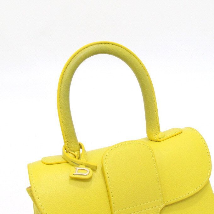 Delvaux Brillant Mini Shoulder Bag in Mimosa Color Size ONE SIZE - 11 Thumbnail