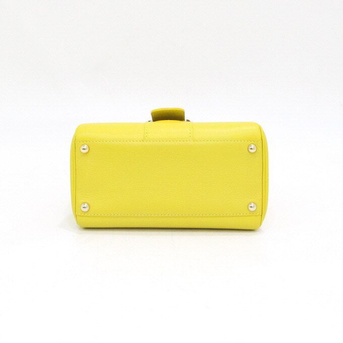 Delvaux Brillant Mini Shoulder Bag in Mimosa Color Size ONE SIZE - 8 Thumbnail