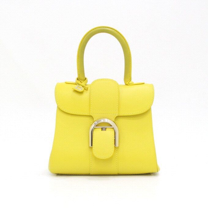 Delvaux Brillant Mini Shoulder Bag in Mimosa Color Size ONE SIZE - 2 Thumbnail