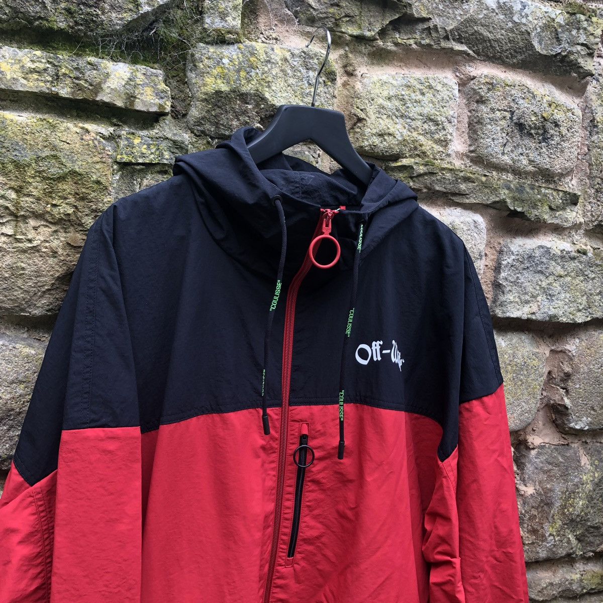 Off White Off White impressionism Waterproof Jacket Grailed