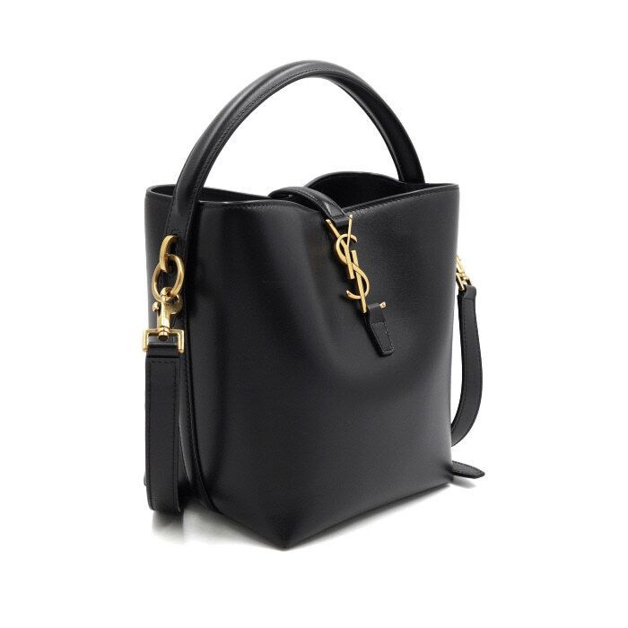 Yves Saint Laurent Small Shiny Leather Shoulder Bag and Crossbody Bag Size ONE SIZE - 3 Thumbnail