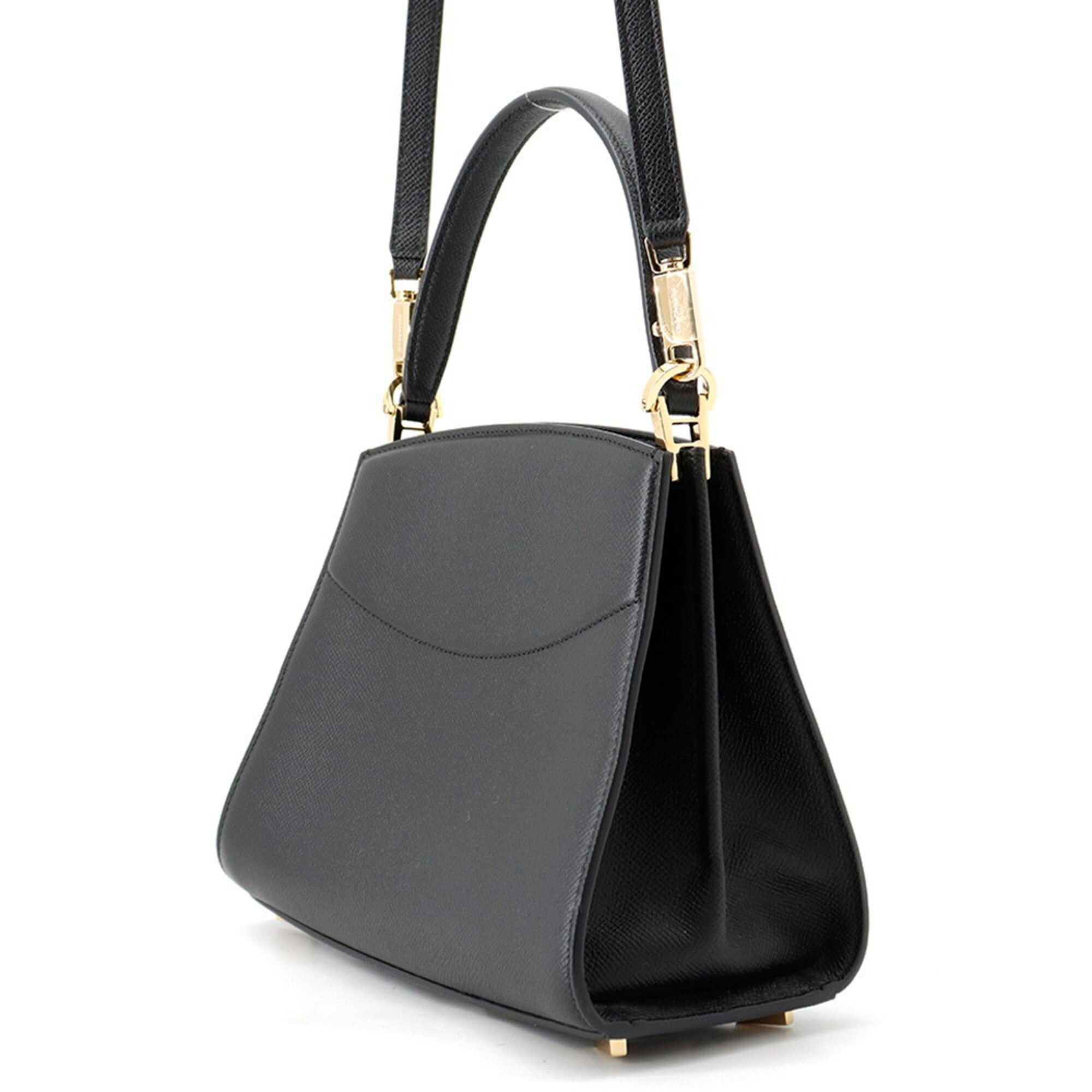 Salvatore Ferragamo Salvatore Ferragamo handbag New Studio Box S 21A210 2-way black for women Size ONE SIZE - 2 Thumbnail