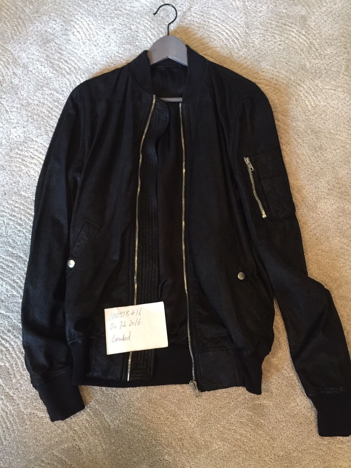 Rick Owens Rick Owens Bomber Jacket Size 46 | Grailed