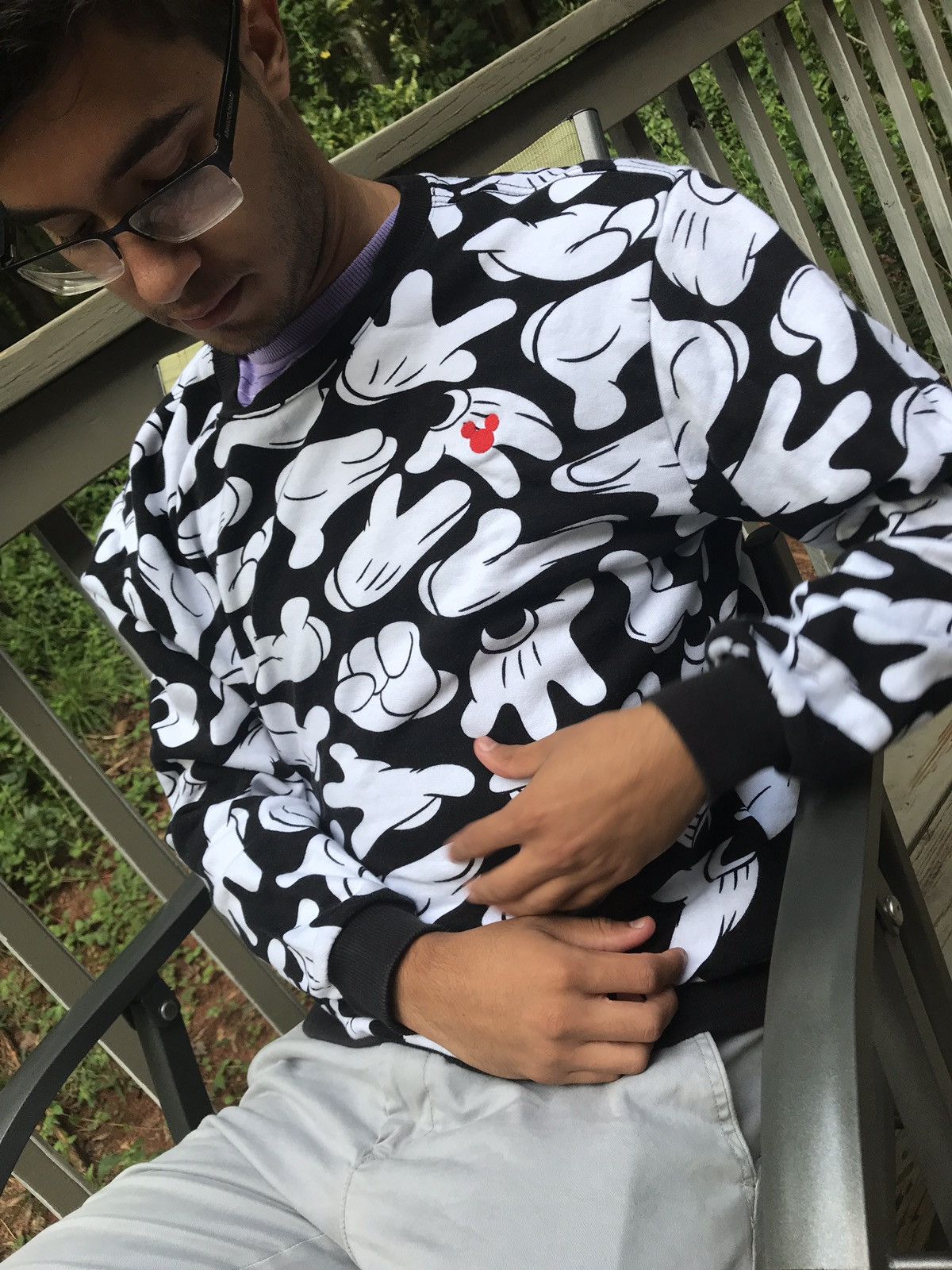 H M Vintage H M DIVIDED x DISNEY MICKEY MOUSE Crewneck Grailed