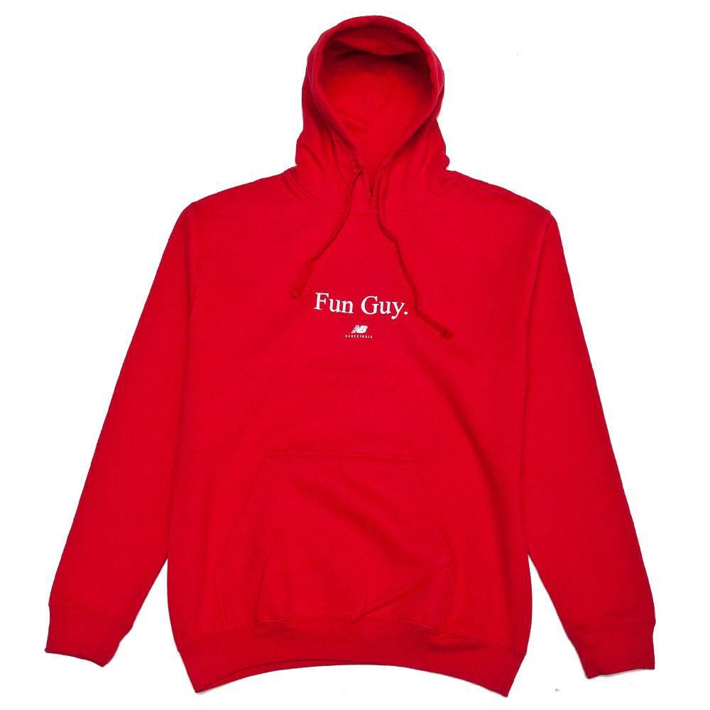 New Balance New Balance x Kawhi Leonard Fun Guy Hoodie Red Grailed