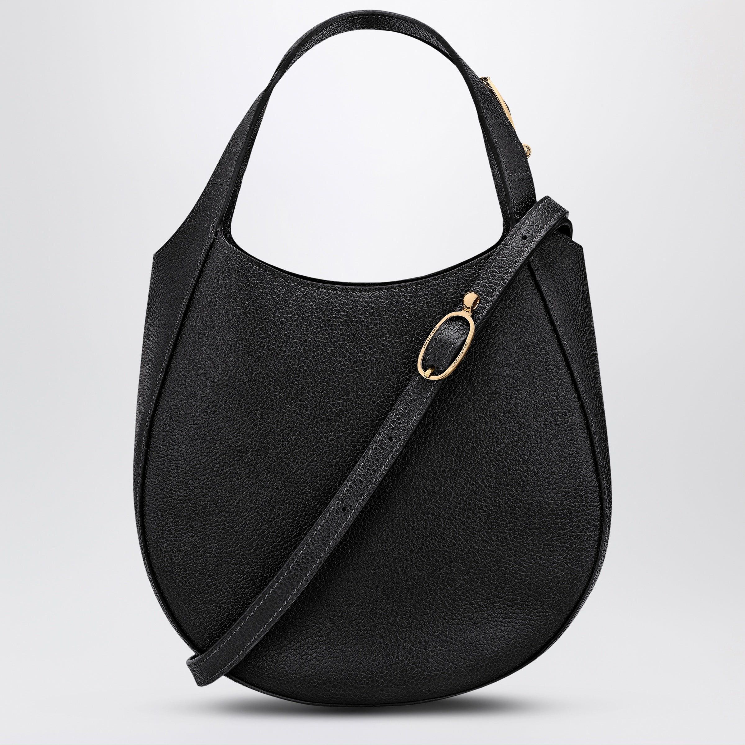 Longchamp Longchamp S Le Foulonne Handbag Black Size ONE SIZE - 2 Thumbnail