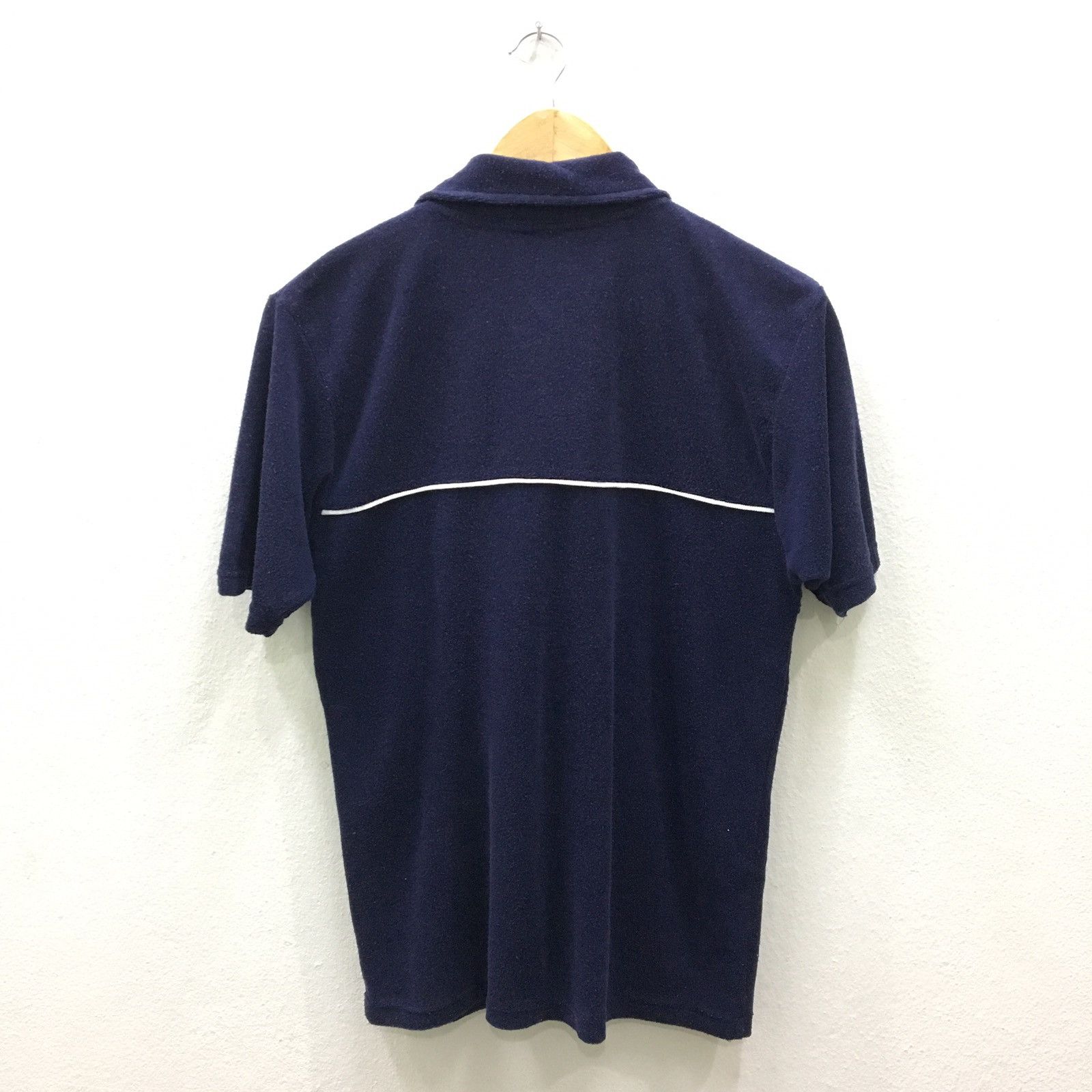 Hang Ten Vintage Hang Ten Fleece Polo Shirt Size US M / EU 48-50 / 2 - 2 Thumbnail