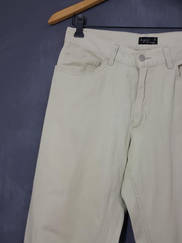 agnes b. Agnes B. Homme Paris Pant MADE IN FRANCE Size US 29 - 7 Thumbnail