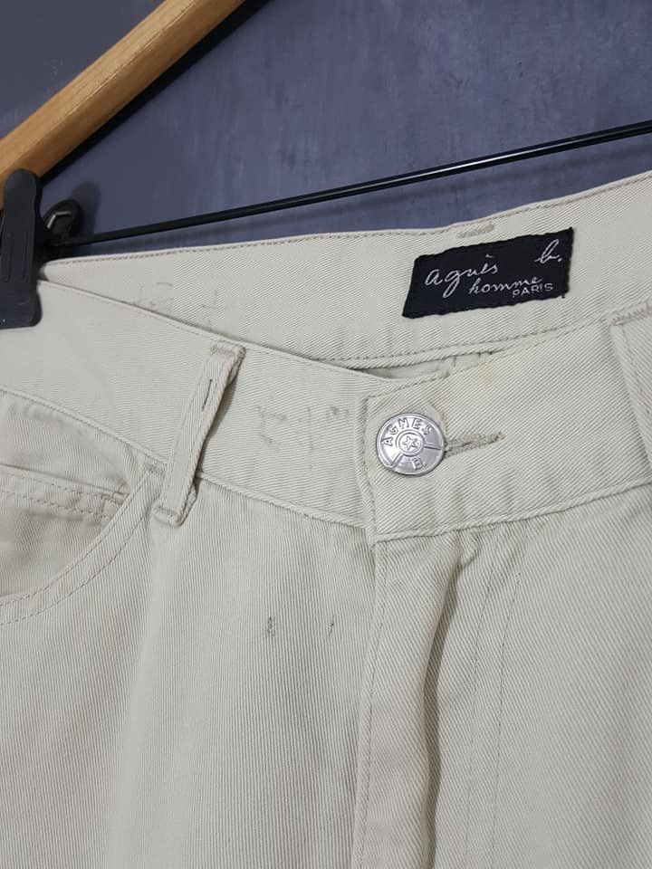 agnes b. Agnes B. Homme Paris Pant MADE IN FRANCE Size US 29 - 6 Thumbnail