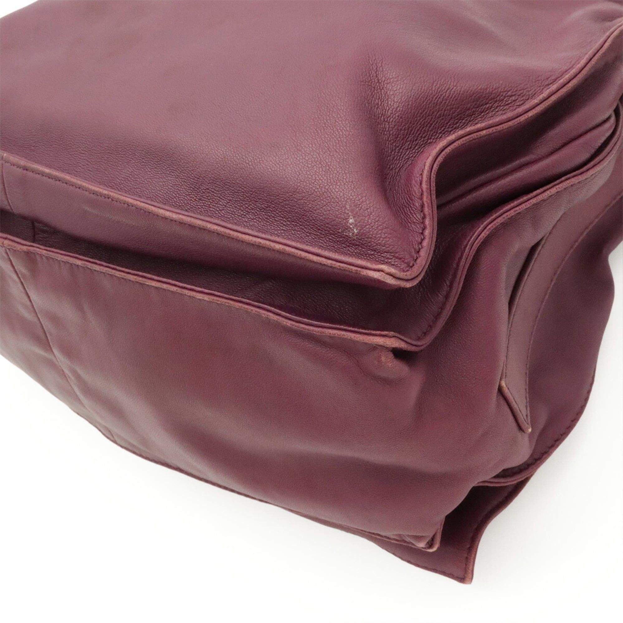 Loewe LOEWE Flamenco Shoulder Bag, Pouch Style, Tassel, Nappa Leather, Purple Size ONE SIZE - 4 Thumbnail