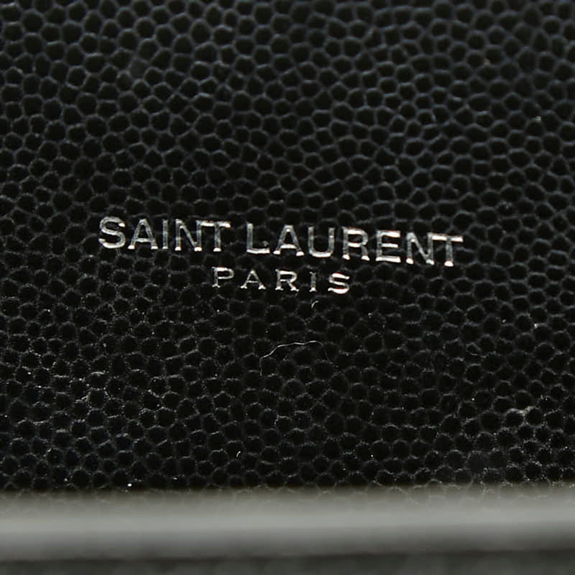 Saint Laurent Paris Saint Laurent Sac de Jour Nano Studded Handbag/Shoulder Bag, 2-Way, Black Leather, Women's. Size ONE SIZE - 9 Thumbnail